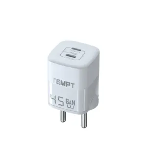 Tempt Elite 45W GaN Charger Dual Type C Fast Charger
