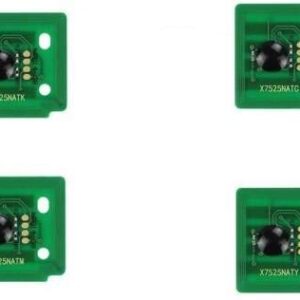 Compatible toner chip for Xerox WorkCentre 7525 7530 7830 7855 printers CMYK