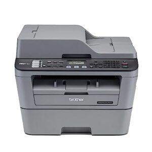 Brother MFC-L2701D multifunction laser printer with duplex printing ADF and LCD display