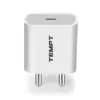 Tempt Zest 20W PD 3.0 Fast Charging Wall Adapter for iPhone & Android – Compact USB-C Charger with Multi-Layer Protection