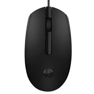 HP M10 wired USB mouse with 1000 DPI optical tracking and 3 buttons