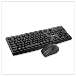 Lapcare L901 wireless keyboard and mouse combo with auto sleep and 1200 DPI mouse