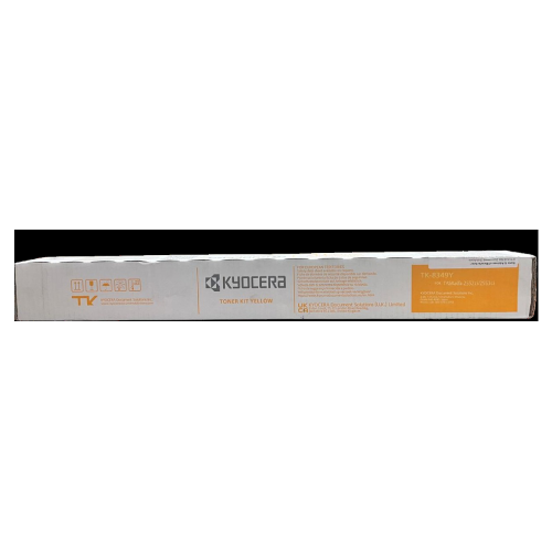Genuine Kyocera TK-8349Y Yellow Toner Cartridge for TASKalfa 2552ci / 2553ci