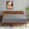 Trance king size waterproof mattress protector 78x72 inches grey cotton feel