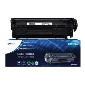 HP 12A Q2612A black laser printer toner cartridge for HP LaserJet printers