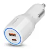 Tempt Thunderbolt 60W Car Charger Dual Port USB Type C Fast Charging