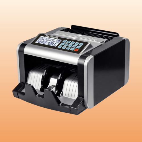 Currency counting machine with digital display for counting cash notes