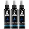 Muuchstac ocean face wash men SLS paraben free acne control cleanser