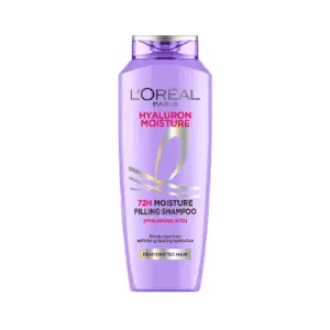 Loreal hyaluron moisture shampoo bottle for dry dehydrated hair care