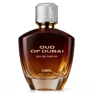 Ajmal Oud of Dubai perfume bottle unisex woody musky fragrance