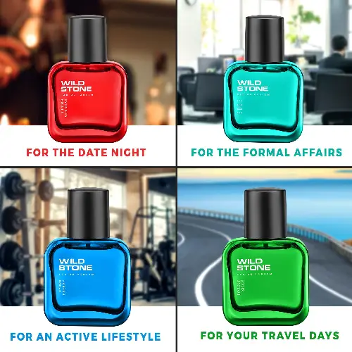 Wild Stone perfume combo for date office gym travel lifestyle use