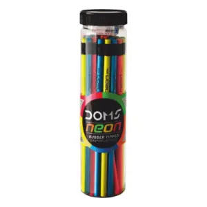 doms-neon-rubber-tipped-hb-pencil-pack-20