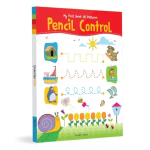 My first book of patterns pencil control tracing book for kids age 2-5