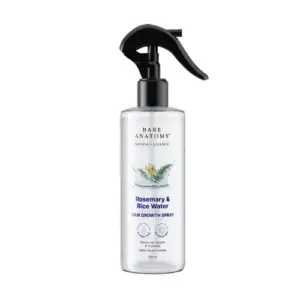 Bare Anatomy rosemary water spray 200ml hair growth rice water