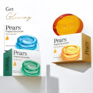 Pears original glycerin soap 125g pack of 8 moisturizing soap