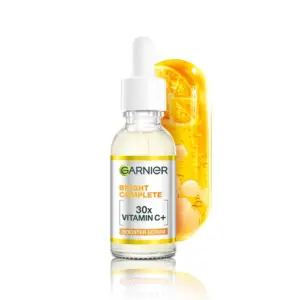 Garnier Bright Complete Vitamin C Booster Serum for glowing skin