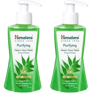 Himalaya neem face wash for acne control clear healthy skin daily