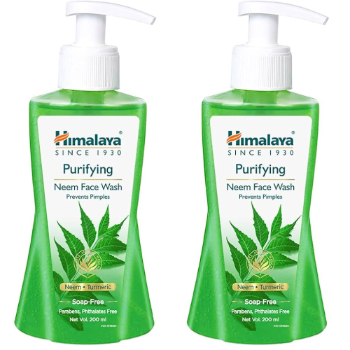 Himalaya neem face wash for acne control clear healthy skin daily