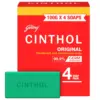 Cinthol original soap bars provide germ protection fresh clean skin daily