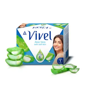 Vivel aloe vera soap bars for soft glowing moisturized healthy skin