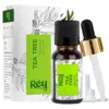 tea tree essential oil bottle for acne dandruff skin hair care