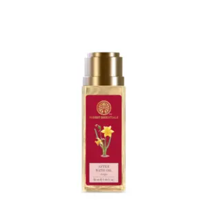 Forest essentials nargis after bath oil for soft hydrated glowing skin