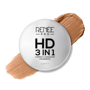 RENEE PRO HD 3 in 1 Compact Sable matte foundation powder SPF20