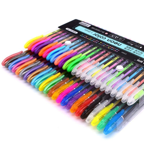 Kabeer Art 48 Pc Color Gel Pens Set