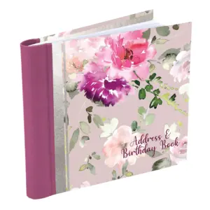 Address and Birthday Book Passion contact organizer notebook
