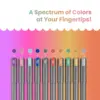 Pentonic Glitz glitter gel pen multicolor set smooth writing