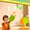 indoor hanging table tennis trainer for kids door mounted game