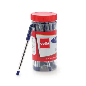 Cello Finegrip Ball Pen Pack of 25 Blue