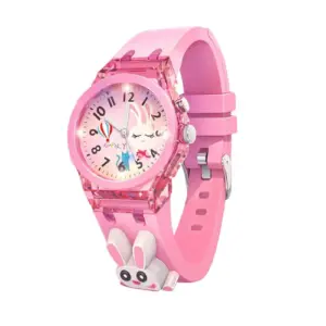 Kids 3D Cartoon LED Wrist Watch