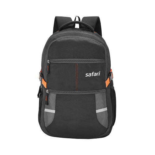 Safari Omega 30L laptop backpack with rain cover black
