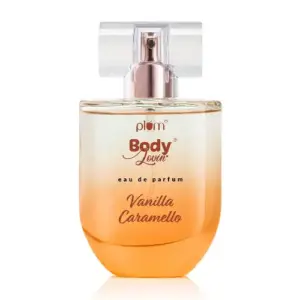 Plum Vanilla Caramello perfume bottle sweet caramel vanilla pistachio fragrance