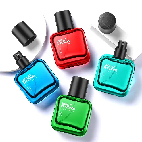 Wild Stone perfume combo bottles four variants stylish men fragrance set