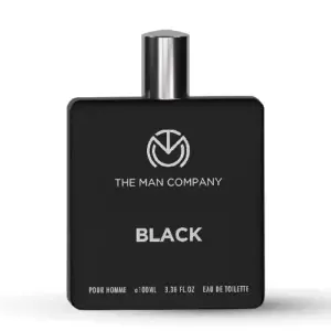 The Man Company Fresh Black perfume bottle men long lasting fragrance