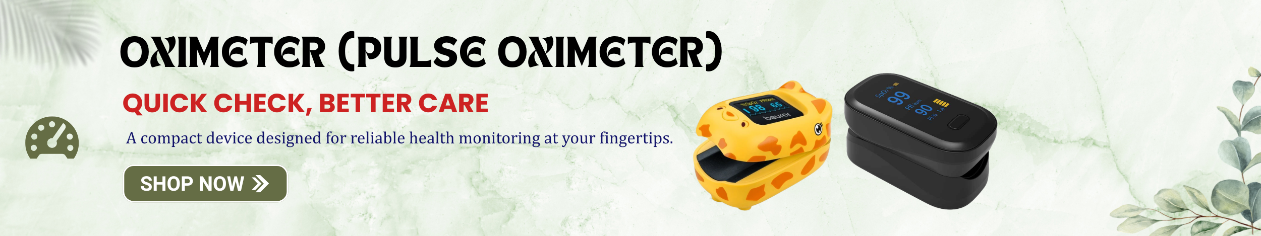 Finger pulse oximeter devices displaying oxygen saturation and heart rate for quick and reliable health monitoring