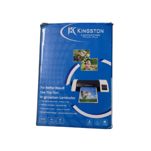 Kingston Laminating Pouch Film 70x100mm (ID Card Size) 250 Micron | Compatible with All Laminators