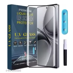 UV Tempered Glass Full Glue Screen Protector for Smartphones