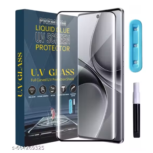 UV Tempered Glass Full Glue Screen Protector for Smartphones