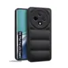 Oppo F27 Pro Plus 5G Black Silicon Shockproof Back Cover