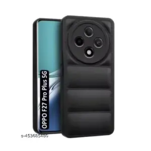 Oppo F27 Pro Plus 5G Black Silicon Shockproof Back Cover