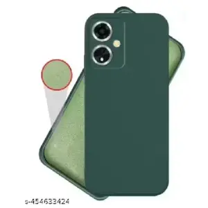 OPPO A59 5G Green Silicone Back Cover
